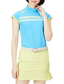 DESCENTE GOLF ハイネック ショートスリーブシャツ レディース 30％OFFセール！ デサントゴルフ DESCENTE GOLF 2023春夏新作